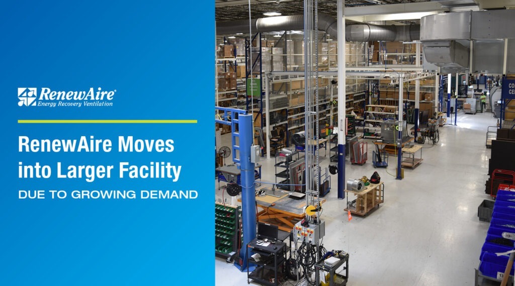 RenewAire Moves into Larger Facility