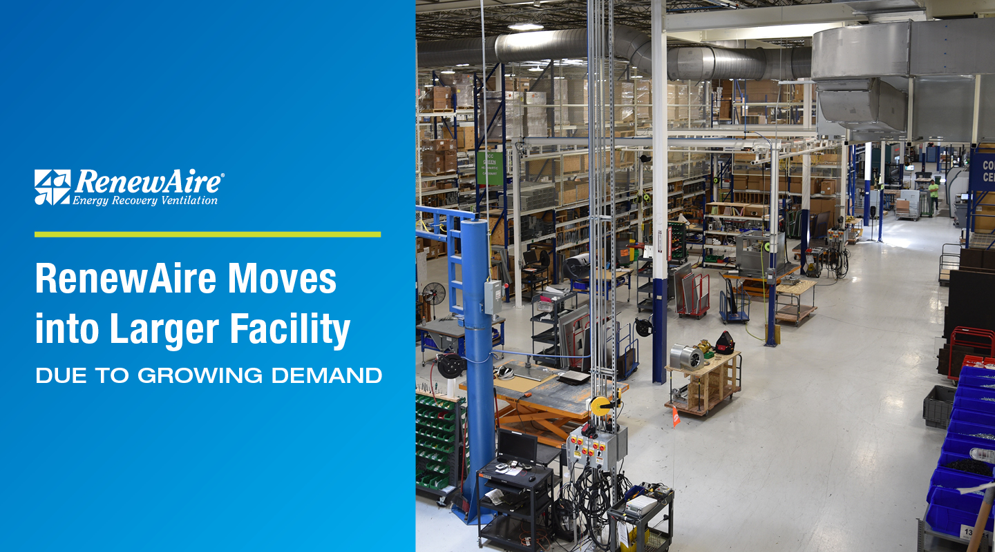 RenewAire Moves into Larger Facility