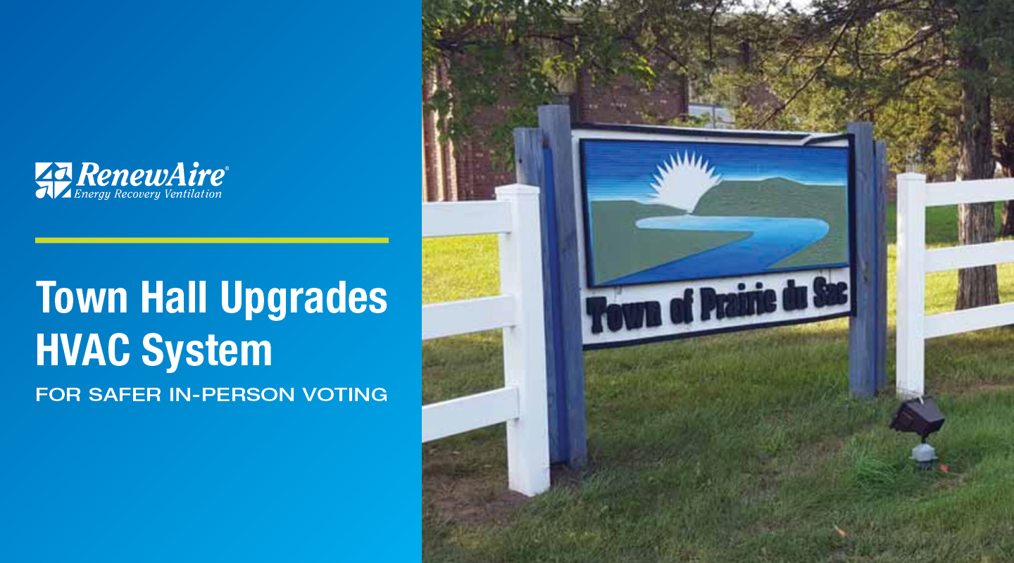 Town Hall Upgrades HVAC System for Safer In-person Voting