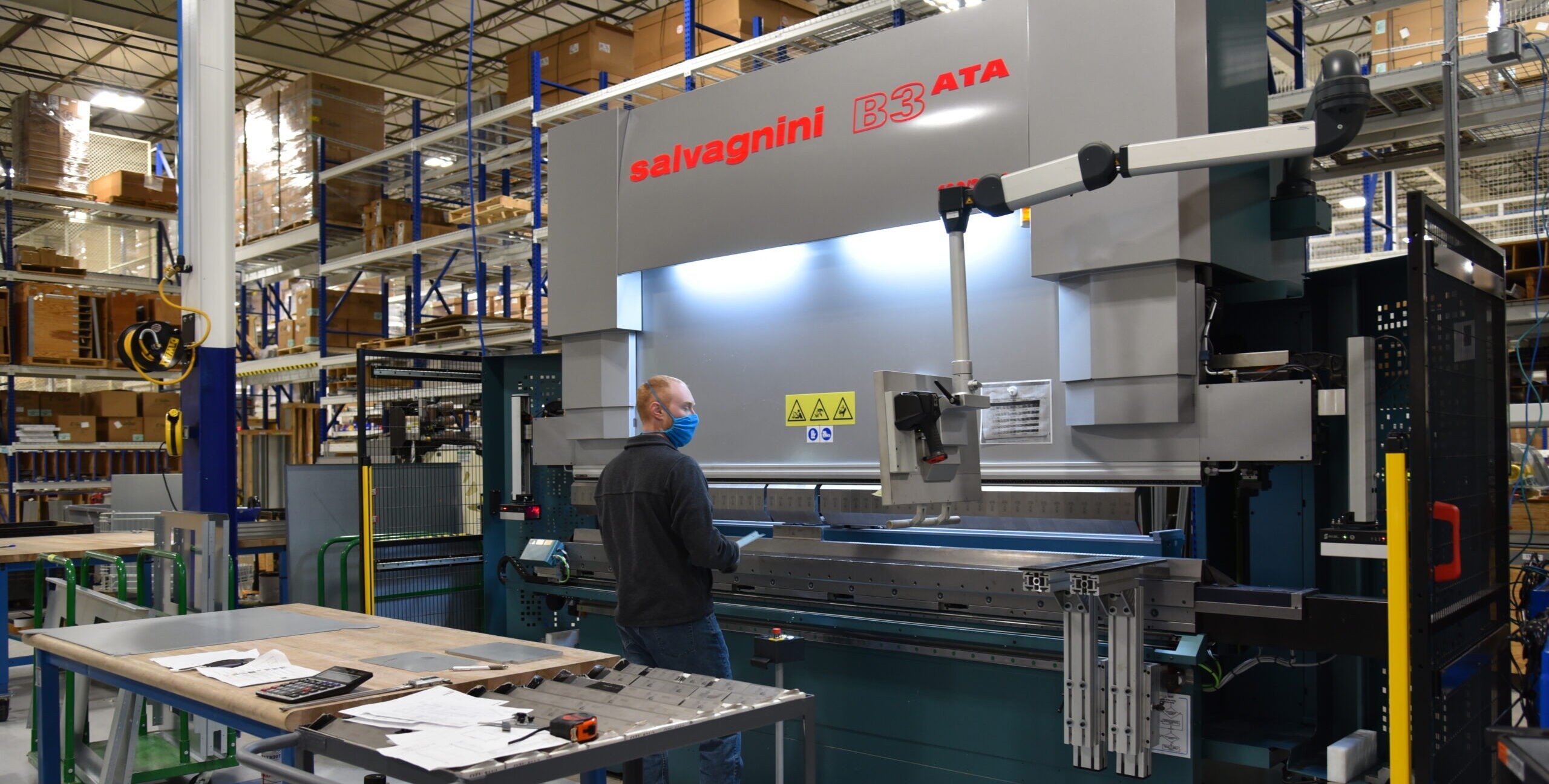 RenewAire Salvaginini Sheet Metal Fabrication Machine