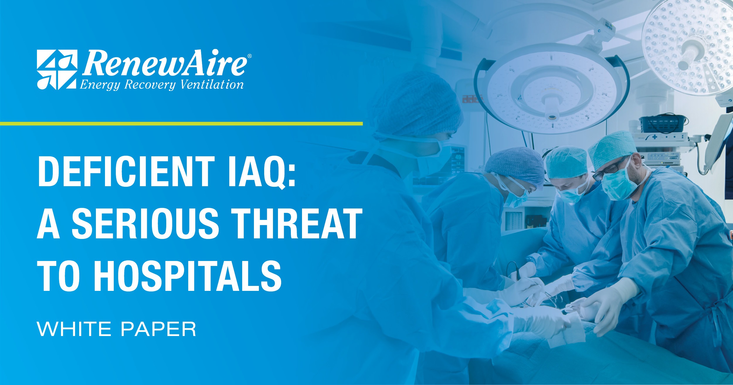 Deficient IAQ A Serious Threat to Hospitals