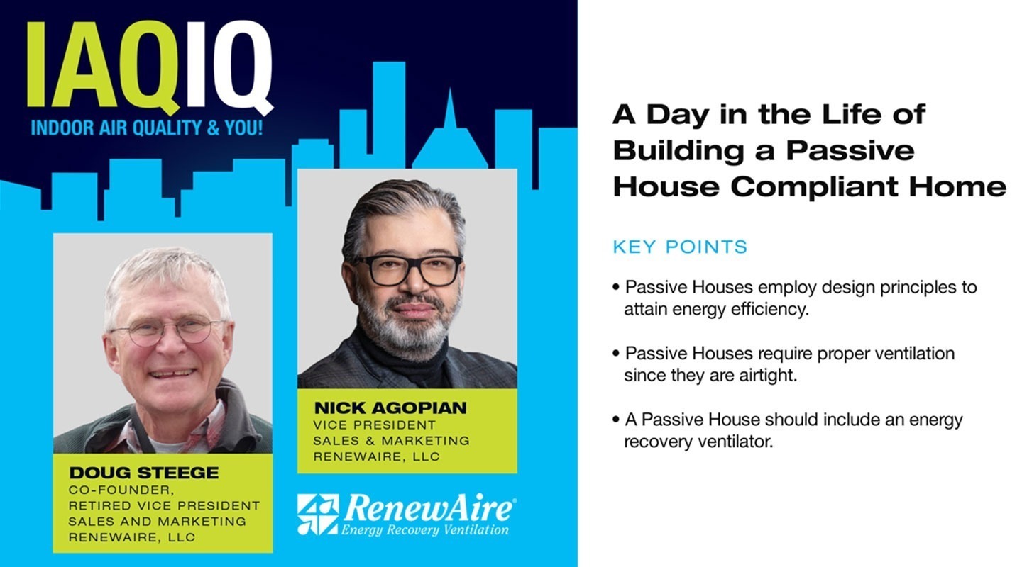 A Day in the Life of Building a Passive House Compliant Home - RenewAire, image size:1440x800