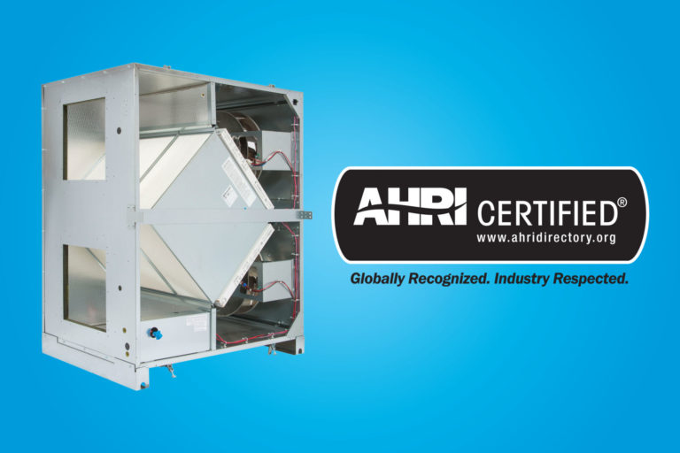 Among the first group to obtain AHRI 1060 certification