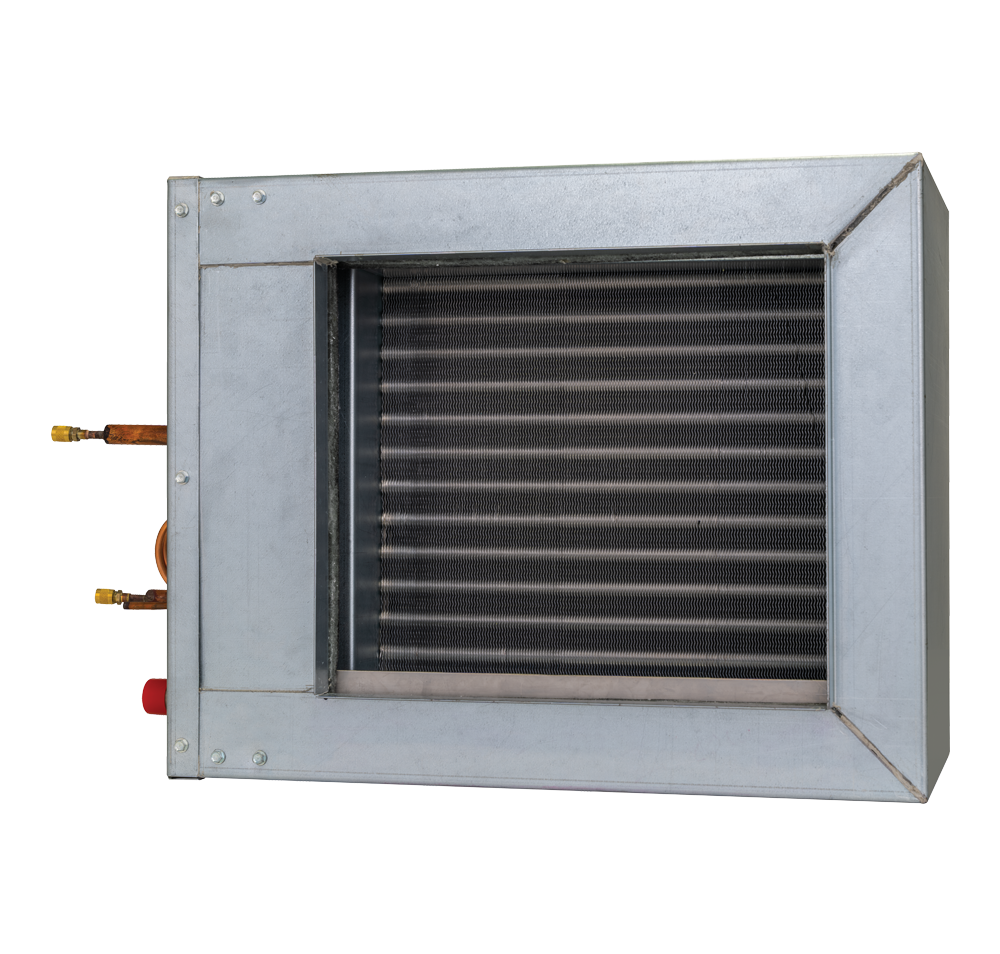 RenewAire’s HE+DX Coil is an engineered solution comprised of a RenewAire HE Series energy recovery ventilator (ERV) with a DX cooling coil for split or VRF systems. This coil enables HE07 and HE10 ERVs to be converted into dedicated outdoor air systems (DOAS). Doing so provides 100% outdoor air and offers a cost-effective alternative to DOAS units. It also reduces lead times significantly and overcomes installation challenges posed by tight spaces.