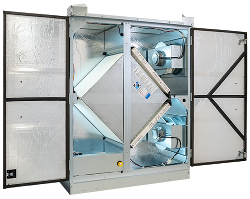 How ERVs Work - energy recover ventilators help buildings increase ventilation rates without raising energy costs
