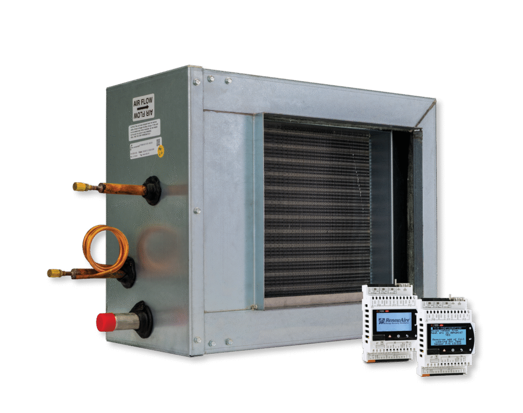 RenewAire offers a variety of parts and accessories like dampers, electric heaters, gas furnaces, and integrated programmable controls. These additional items serve to compliment our energy recovery technology.