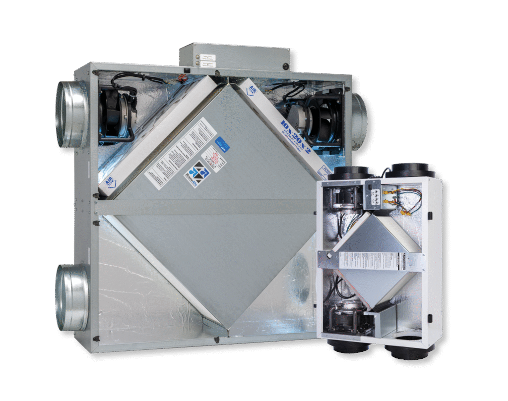 From traditional single-family homes to multi-family environments, RenewAire has a variety of energy recovery ventilators (ERVs) designed for residential spaces.