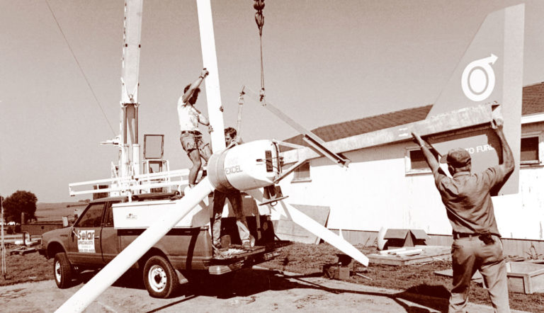 Early RenewAire windmill