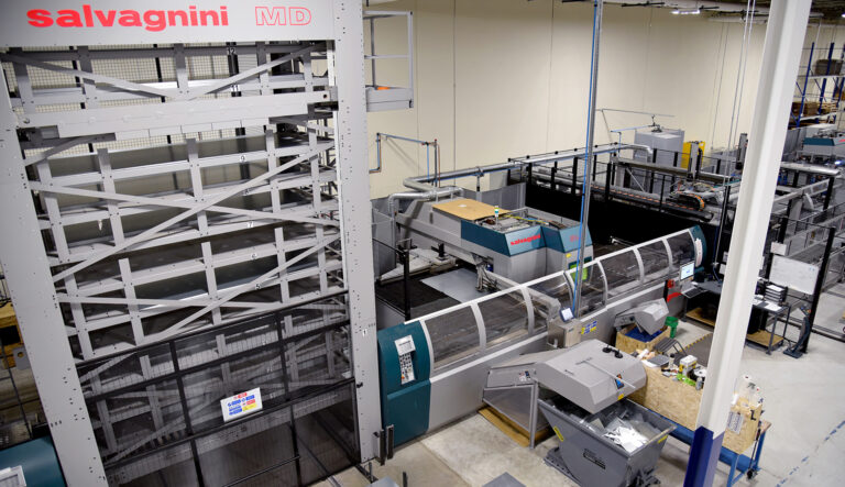 Salvagnini Equipment to Automate Sheet Metal Fabrication