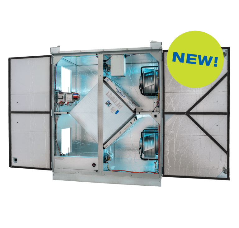 Prevent frost formation with RenewAire’s Electric Preheat option. Engineered for HE Series models to optimize airflow in sub-zero weather.