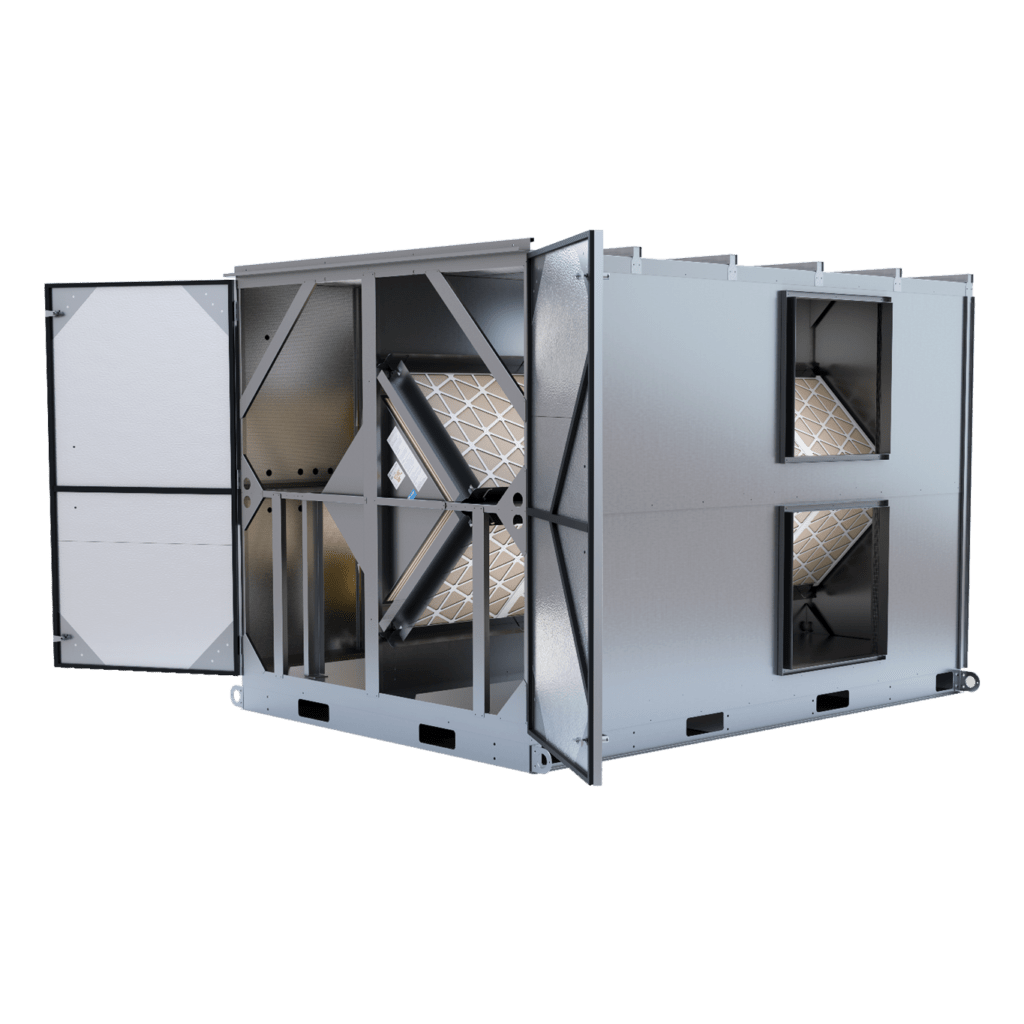 LE Series ERVs can be used in Demand Control Ventilation projects.